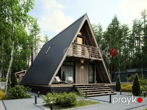 A-Frame evlərin tikintisi — Bakı
