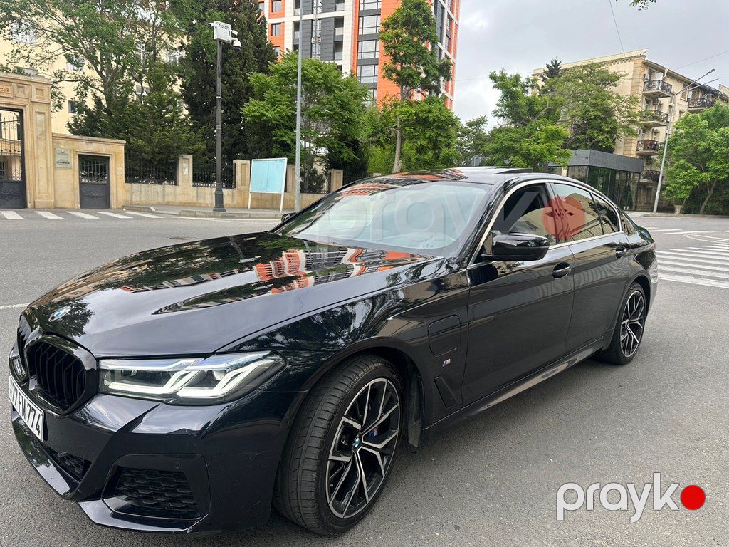 BMW 530e, 2.0 L, 12 kWh, 2021 il, 97 000 km — Avtomobillər, Bakı (8)