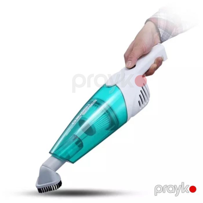Deerma DX118C Vertikal Tozsoran – 600W, 1.2L, Simli, Ağ/Mavi — Mallar, Bakı (4)