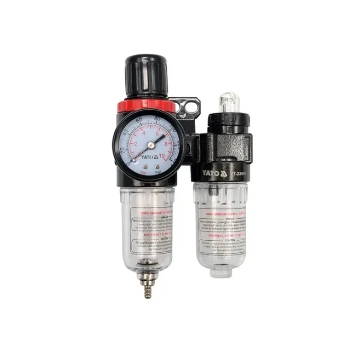Professional Kompressor Hava Filtri (2-li Blok) – Requlyator və Separator Dəsti — Bakı