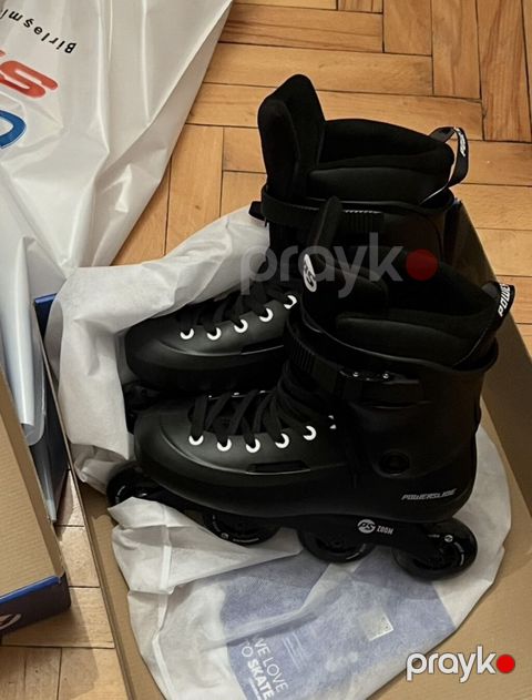 Powerslide Zoom inline konkiseti TƏP Təzə Çeki İLƏ VƏ Korobkası İLƏ 1 — Bakı