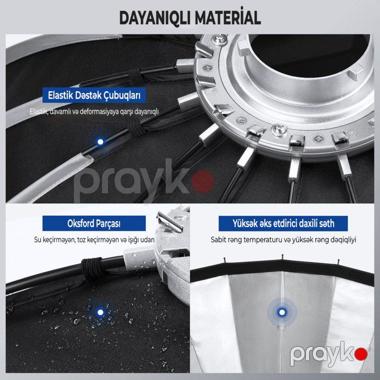 Parabolik softboks "Neewer" 85 sm — Foto və video texnikası, Bakı (6)