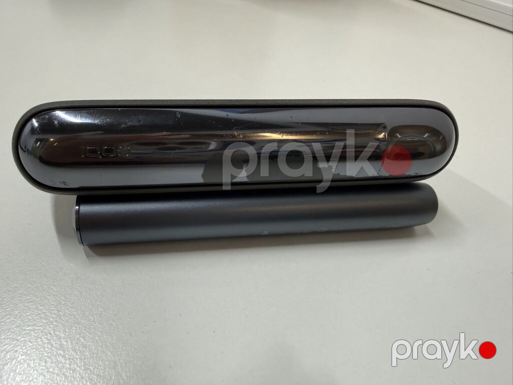 Iqos (heat-not-burn) cihazı – tutqun qara rəngdə uzerinde soyulma — Elektronik siqaretlər, Bakı (5)