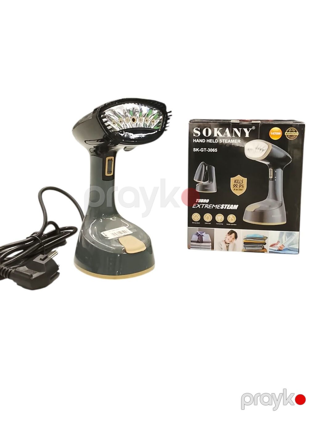 7488 Məhsulun adı: Geyim buxarlayıcısı Sokany SK-GT-3065 Brend — Buxar soxucu, Bakı (2)