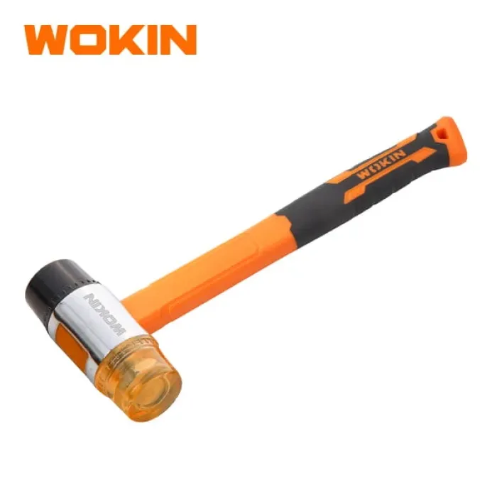 Wokın 2 Tərəfli Rezin Toqmaq Çəkic 35 mm Fiberqlas Dəstəkli – Zərif və Təhlükəsiz Zərbə — Bakı