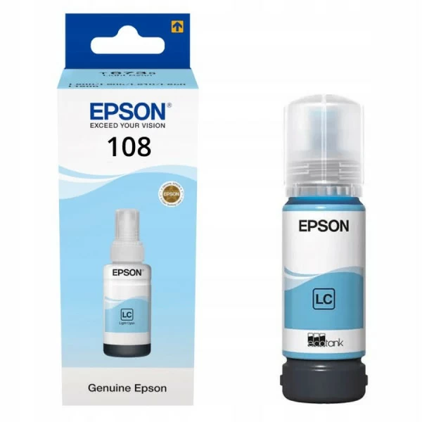 108 EcoTank Light Cyan(C13T09C54A) — Printerləri, Bakı (2)