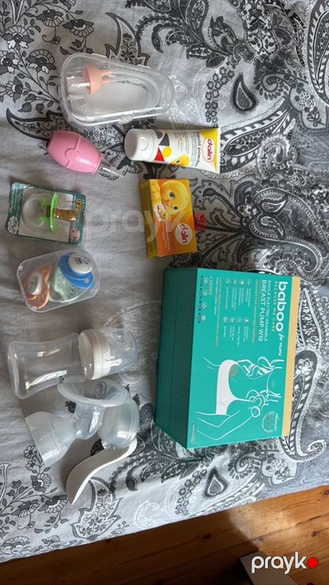 Ana və körpə üçün dəst - Baboo for mom Manual Breast Pump W10 – əl — Ağcabədi