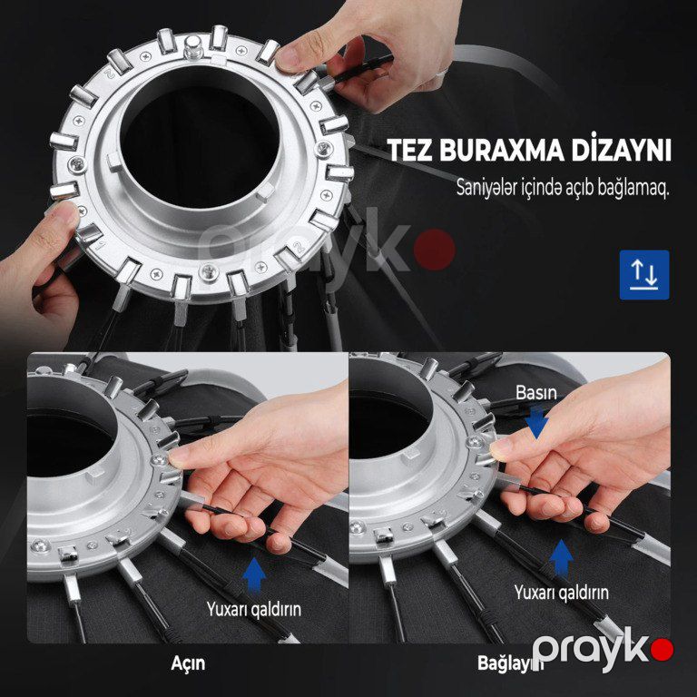 Parabolik softboks "Neewer" 85 sm — Foto və video texnikası, Bakı (2)