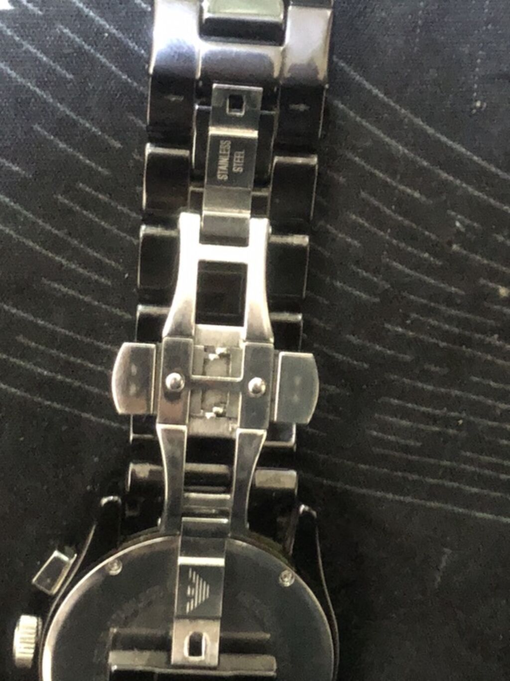Emporio Armani Ceramica kişi qol saatı - Korpus və qolbaq: parlaq — Qol saatları, Bakı (6)