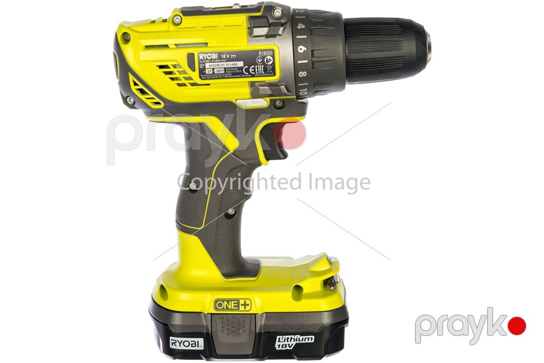 Drel-vintburan akkumulyatorlu Ryobi R18DD3-213S ONE+ 5133003352 — Təmir və inşaat, Bakı (3)