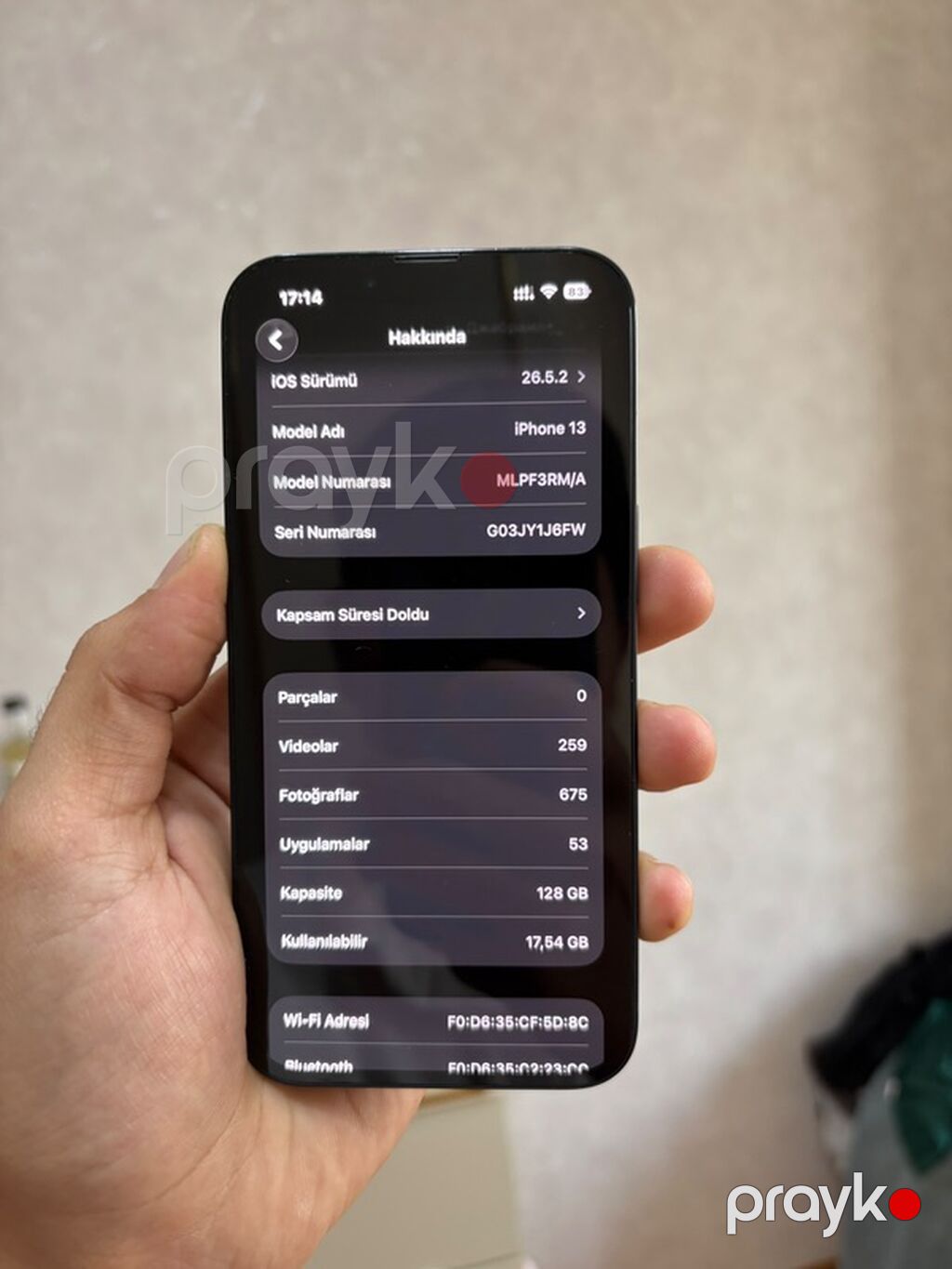 IPhone 13, Qara, Face ID — Apple iPhone, Bakı (7)