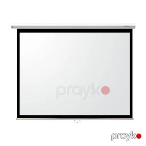 Manual Proyeksiya Ekranı 70″ White Matt 3D (M180-N) — Bakı