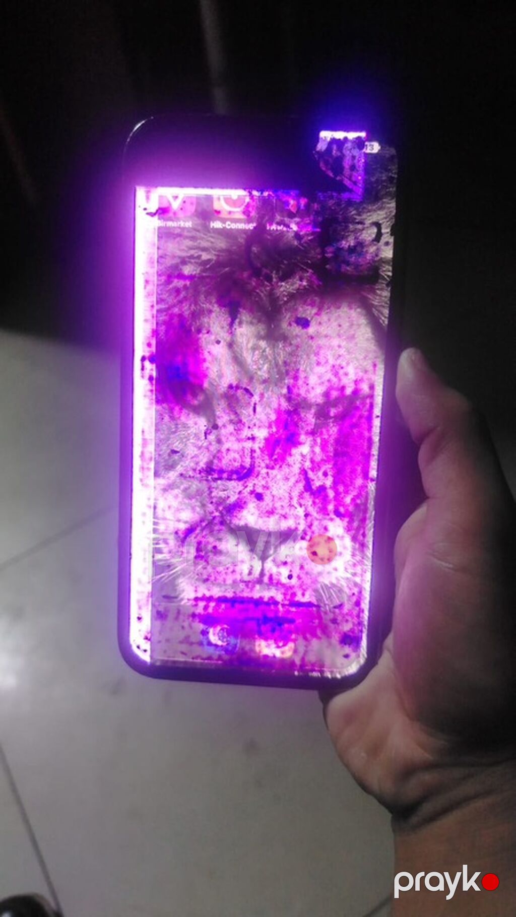 IPhone 13 Pro Max, Yaşıl, Qırıq — Apple iPhone, Bakı (4)