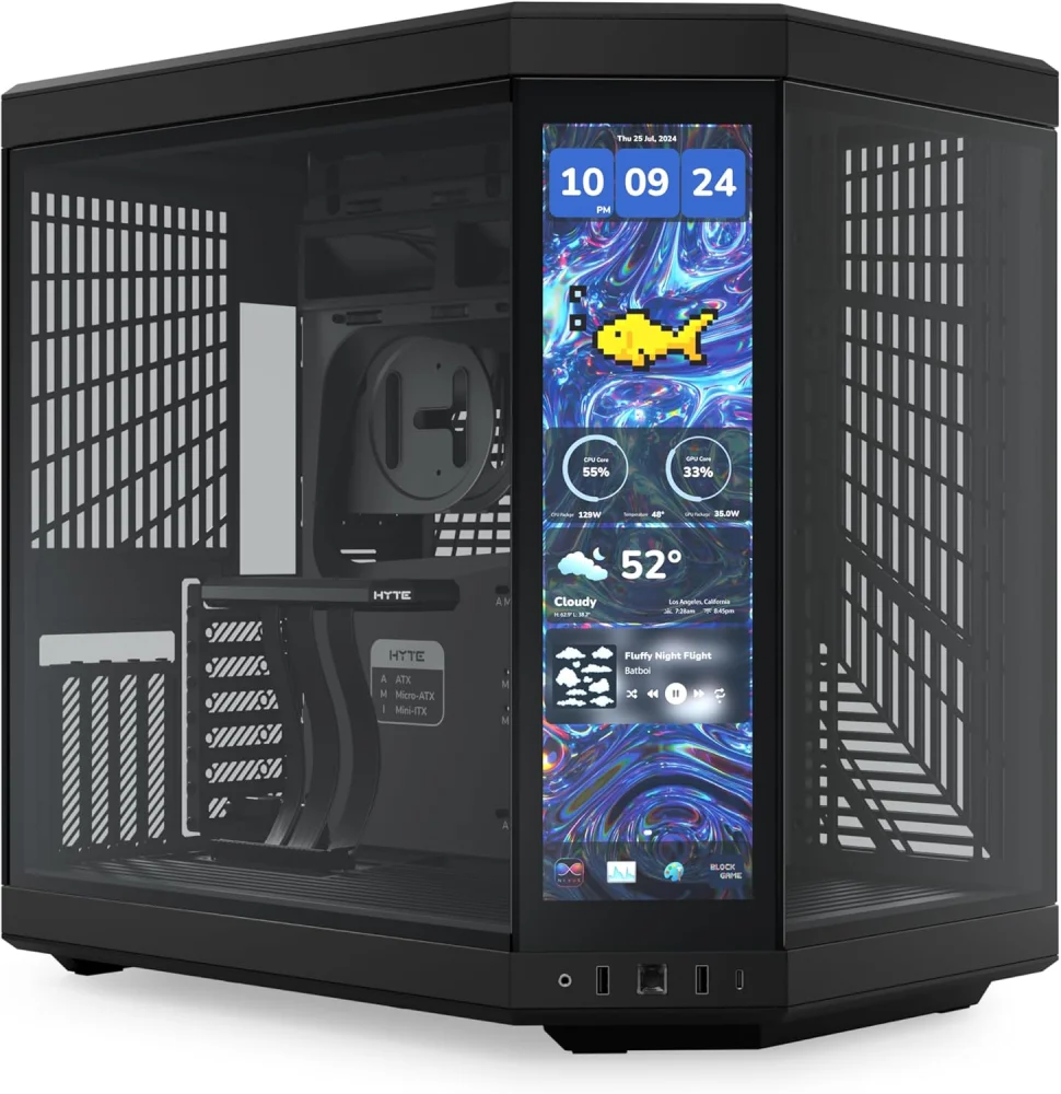 X-Force Hyte Black Gaming Case — Korpuslər, Bakı (4)