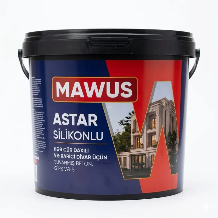 Yerli İstehsal Silikonlu Divar Astarı (16 kq) — Bakı