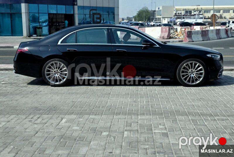 Mercedes s class, 2023 il — Minik avtomobili icarəsi, Bakı (7)
