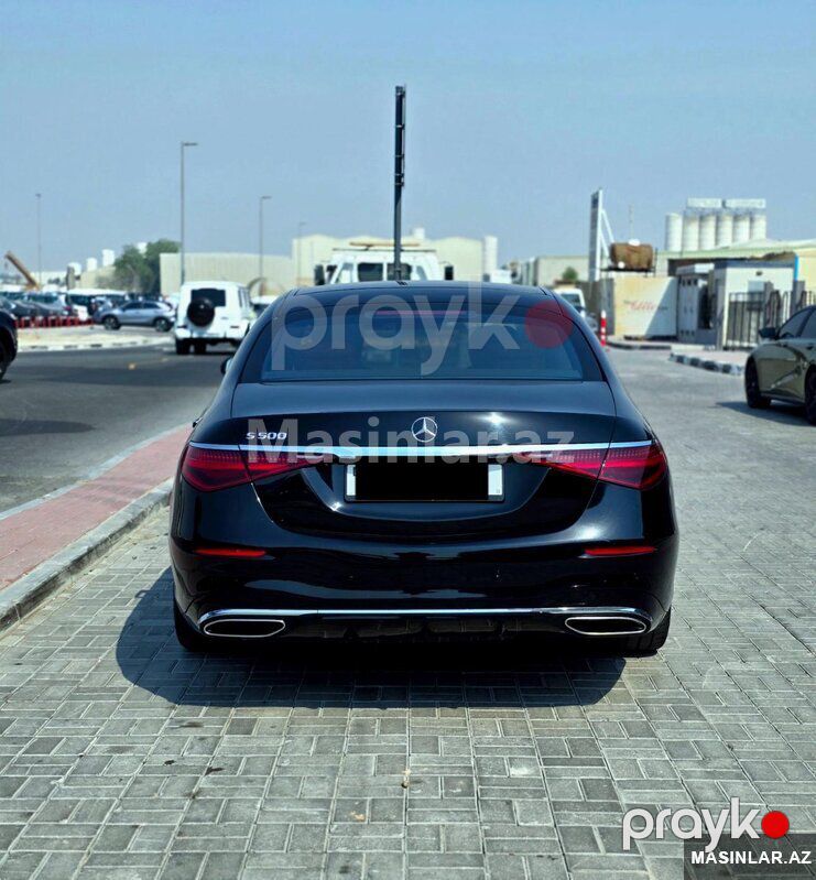 Mercedes s class, 2023 il — Minik avtomobili icarəsi, Bakı (2)