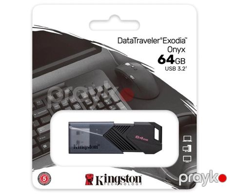 Flaş kart “Kingston 64GB DataTraveler Exodia Onyx" — Bakı