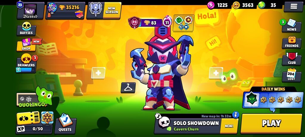 Brawl Stars oyun hesabı - Kupa: 35,216 (ən yüksək 35,223) - Prestige — Digər, Bakı (3)