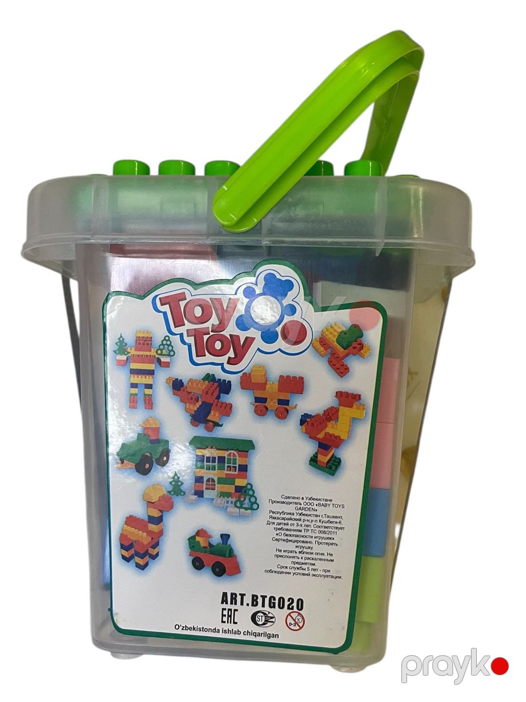 Konstruktor Toy Toy TK_1025, plastik, 3 yaşdan, 30 parça — Mallar, Bakı (3)