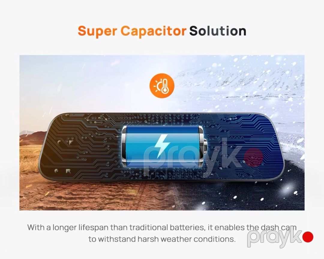 Xiaomi 70Mai S500 WiFi GPS 3K Ultra HD — Ehtiyat hissələri və aksesuarlar, Bakı (8)