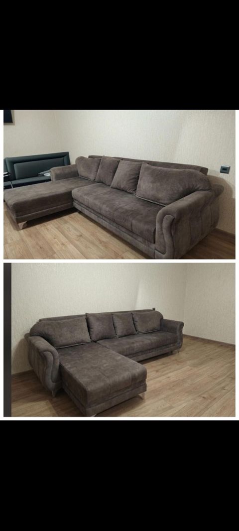 Künc divan, İşlənmiş, Açılan, Bazalı, Çatdırılma yoxdur — Sofas