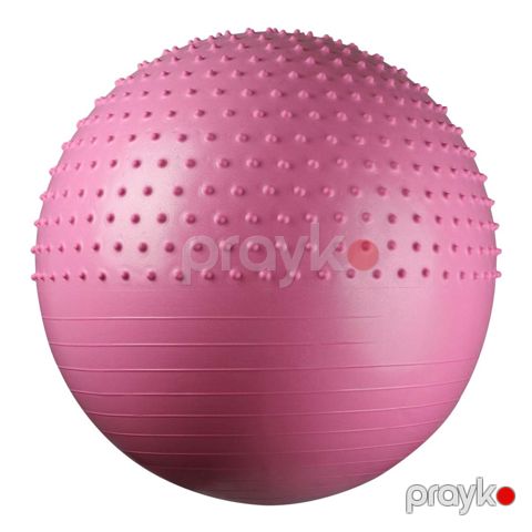 Fitbol, rezin/PVC, çəhrayı, 75 sm — Bakı