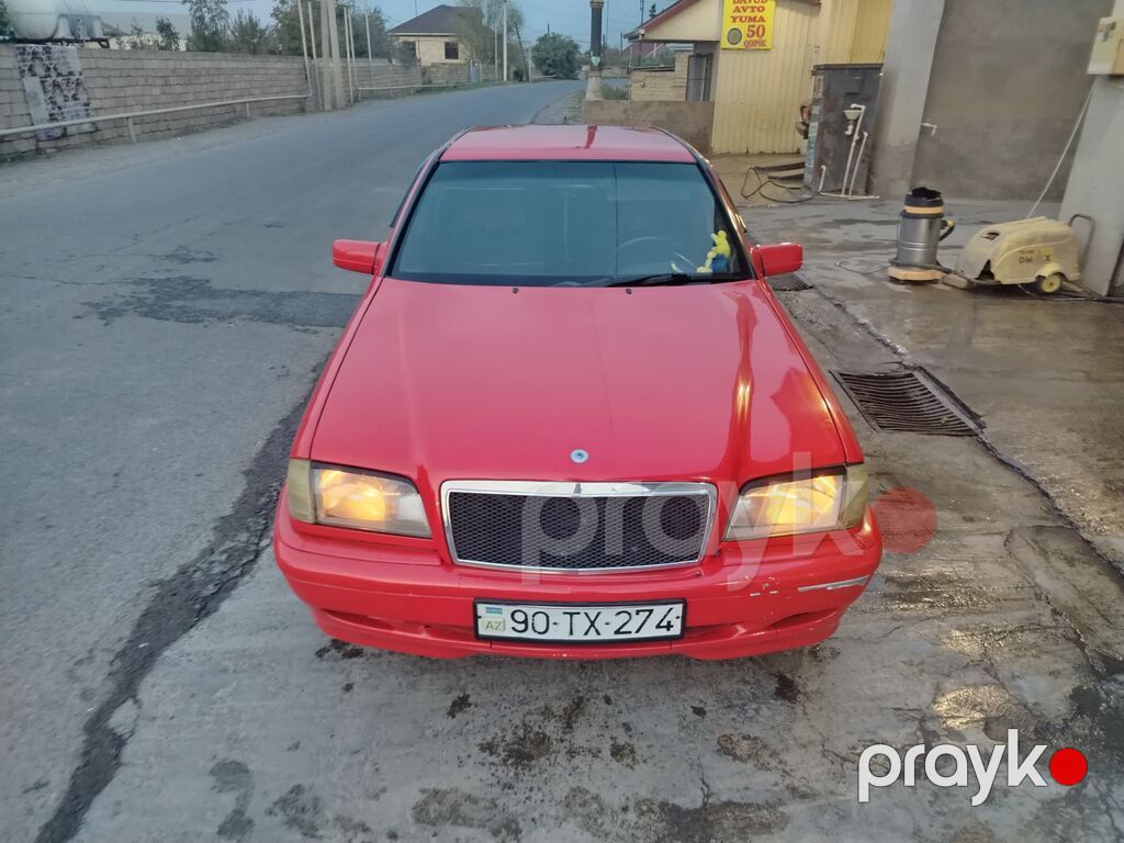 Mercedes-Benz C-Class: 1.8 l 1995 il Sedan — Avtomobillər, Saatlı (4)
