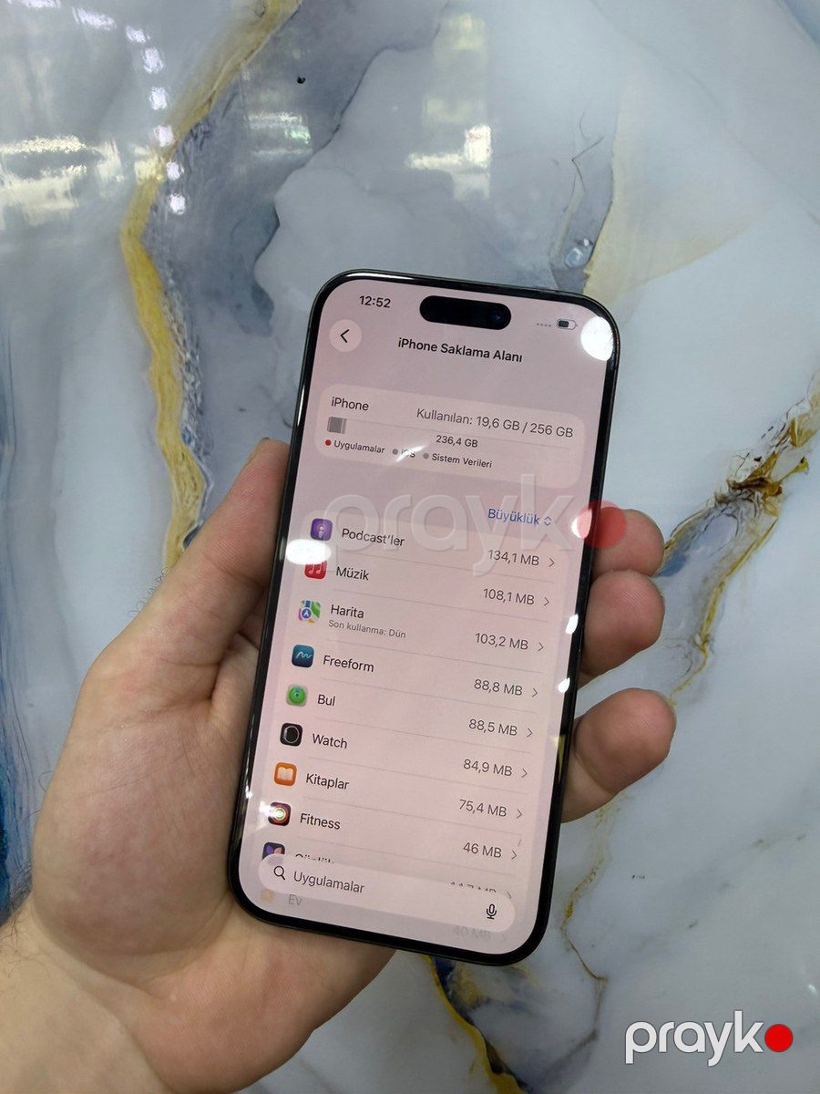 Apple iPhone 15 Pro Black Titanium 256GB/8GB — Smartfonlar, Bakı (6)