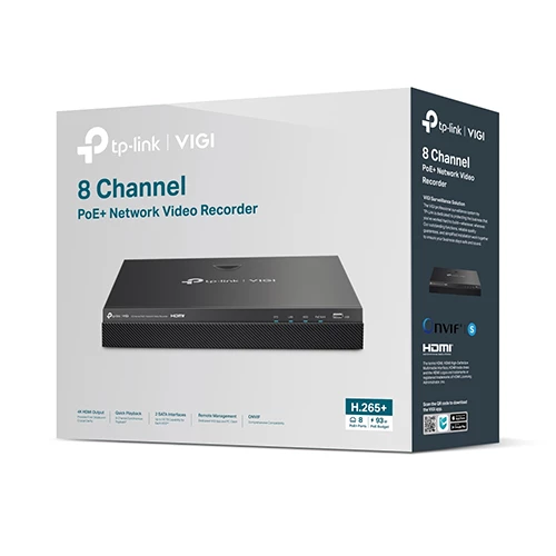 Vigi NVR2008H-8MP 8 Channel PoE+ Network Video Recorder — Surveillance kameralar, Bakı (3)