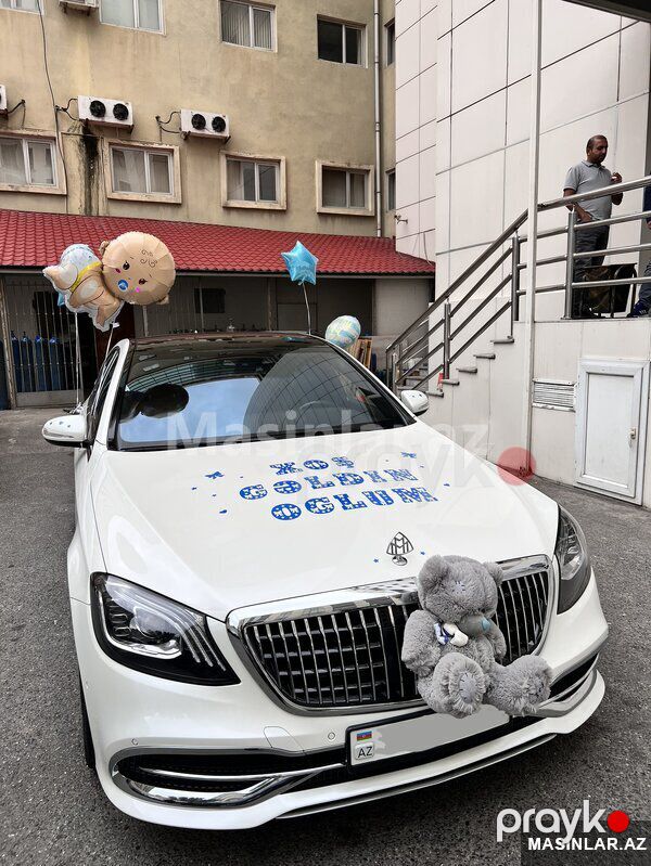 Mercedes Hər növ toy avtomobilləri, 2023 il — Minik avtomobili icarəsi, Bakı (7)