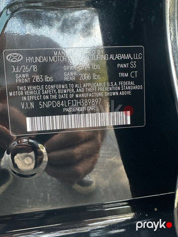Hyundai Elantra, 2.0 L, 2018 il, 109 000 km — Avtomobillər, Bakı (12)