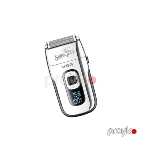 8439 Məhsulun adı: Elektrik ülgüc VGR V-332 Silver 1200 mAh LED — Bakı