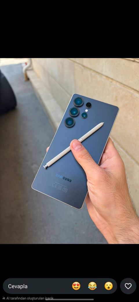 Samsung Galaxy S25 Ultra, 512 GB, rəng - Boz, Simsiz şarj — Bakı