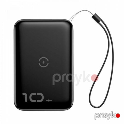 Baseus Mini S Bracket PPXFF10W-01 10000mAh Simsiz Power Bank — Bakı