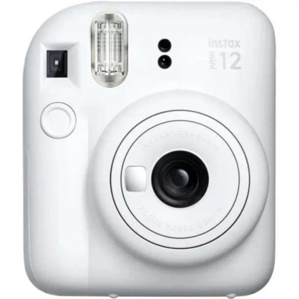 Fotoaparat Fujifilm Instax mini 12 Clay White-Bundle Box — Fotoaparat, Bakı (2)