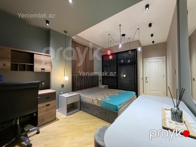 Kirayə 2 otaqlı Bina evi menzil (Yeni tikili), 75 m², Nərimanov rayonu — Mənzil, Bakı (7)