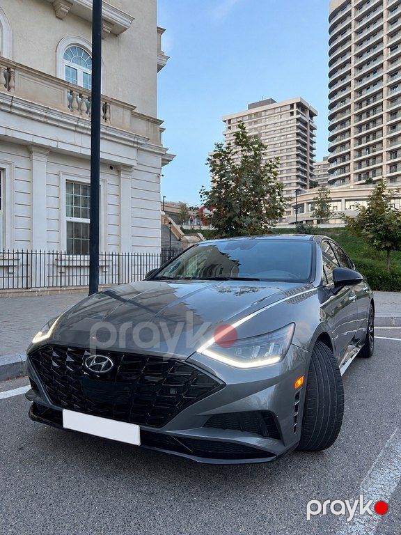 Hyundai Sonata, 1.6 L, 2020 il, 65 800 km — Avtomobillər, Bakı (2)