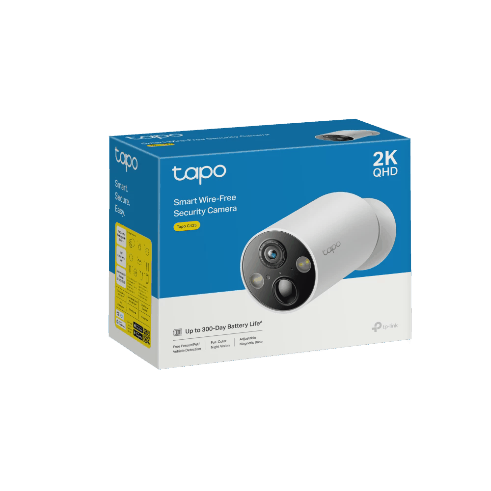 TP-Link Tapo C425 Smart Wire-Free Security Camera — Surveillance kameralar, Bakı (3)