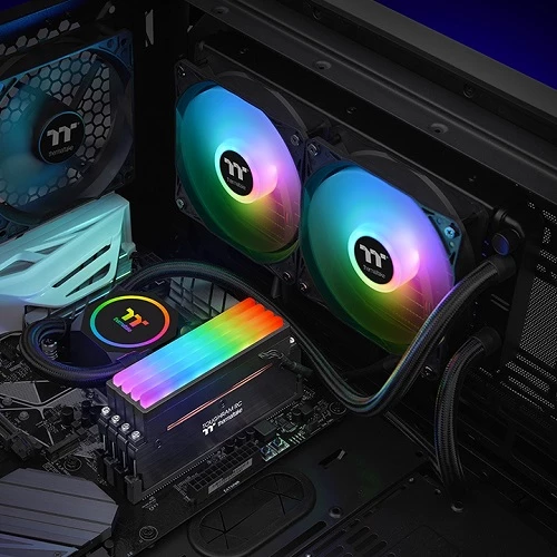 Thermaltake Floe RC240 CPU & Memory AIO Liquid Cooler — Soyutucular və soyutma sistemləri, Bakı (3)
