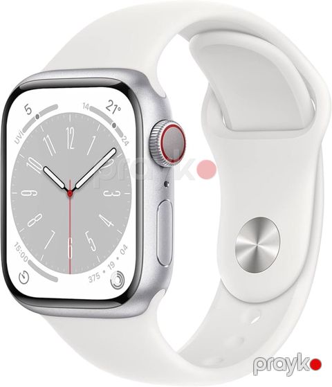 Apple Watch Series 8 Aluminum Silver 45mm — Bakı