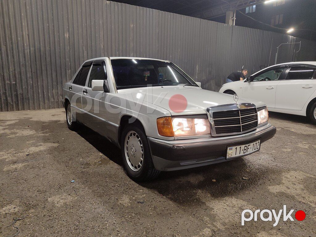 Mercedes 190, 2.0 L, 1992 il, 558 643 km — Avtomobillər, Bakı (4)