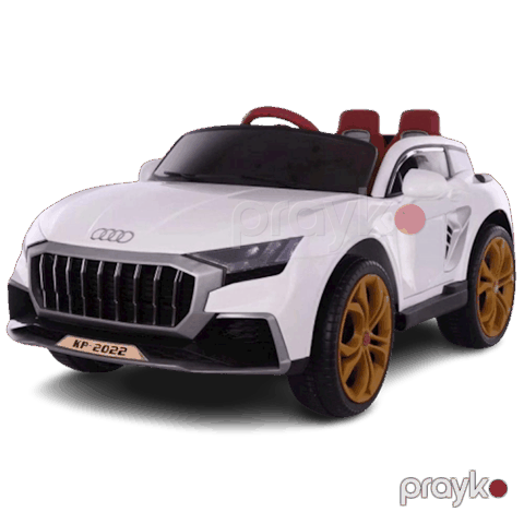 Uşaq elektrik avtomobili Audi KP2022 White — Bakı