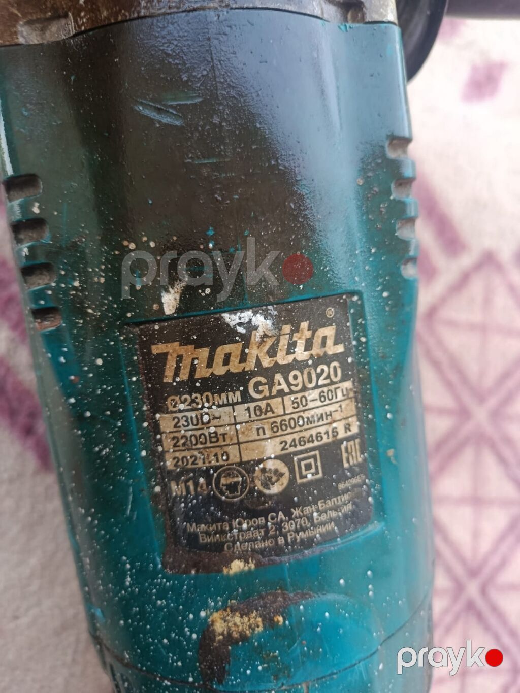 Makita GA9020 bucaqslifi - Disk diametri: 230 mm - Güc: 2200 W — Zımpara maşınları, Tərtər (3)