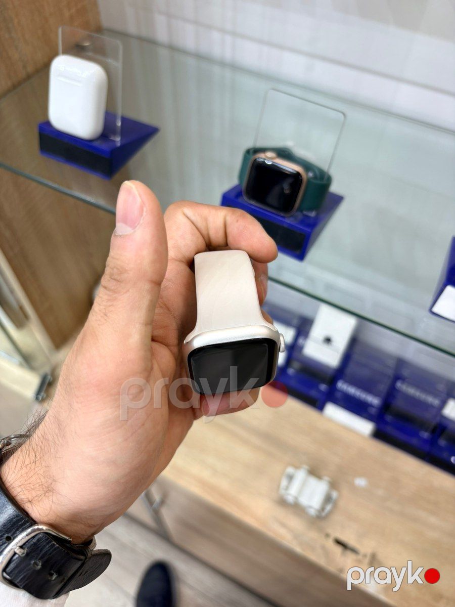 Apple Watch Series 9 Aluminum Silver 45mm — Ağıllı saatlar və biləkliklər, Bakı (4)