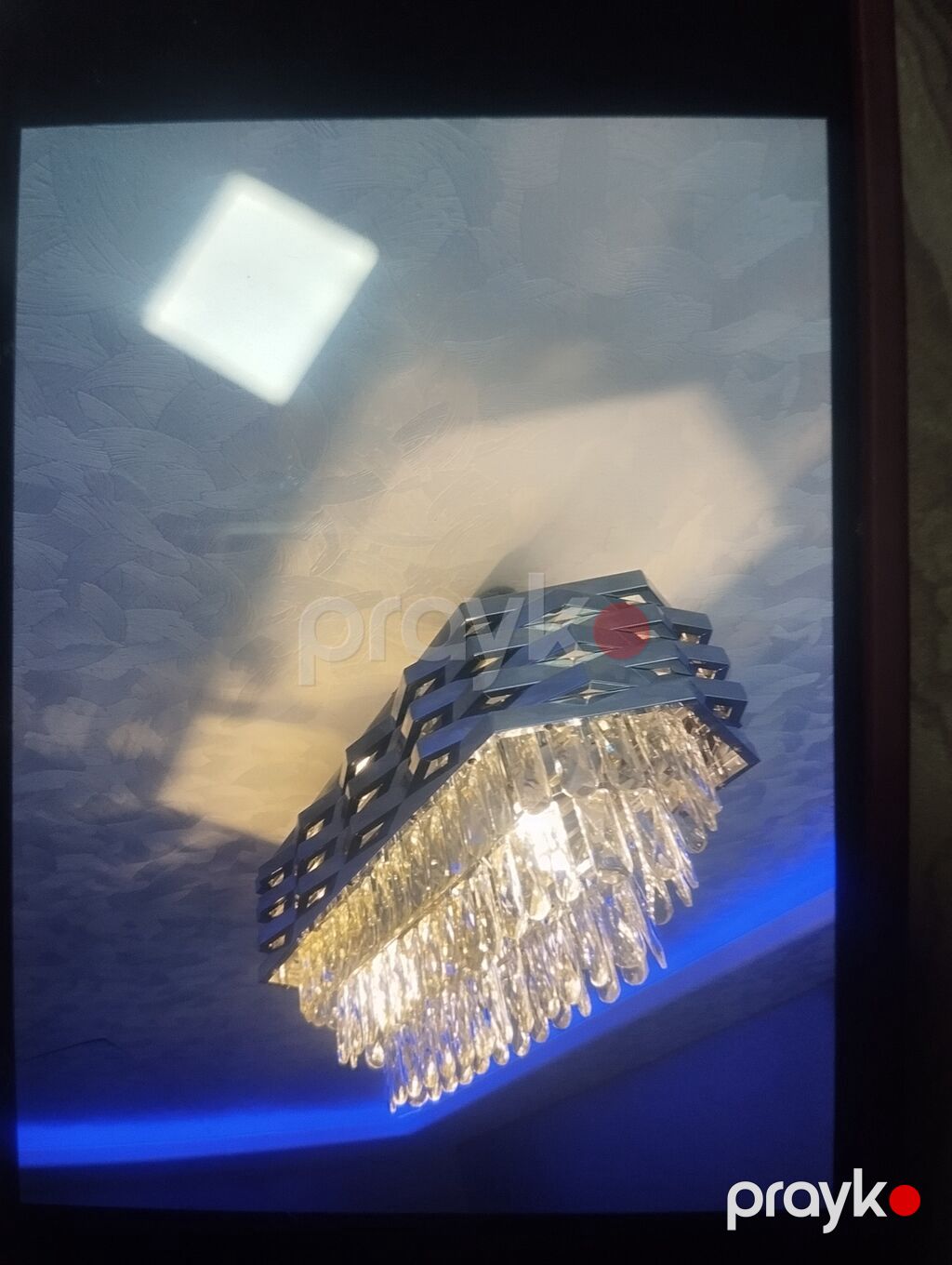 Çılçıraq, 6 lampa, Xrustal — Tavan is?qlar? v? cilc?raqlar, Bakı (3)