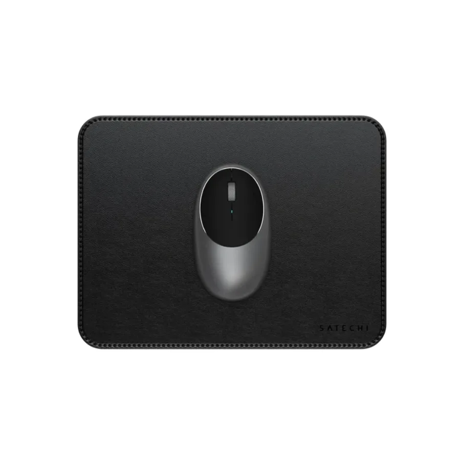 Mouse altligi Satechi Vegan-Leather Premium Mouse Pad Black — Bakı