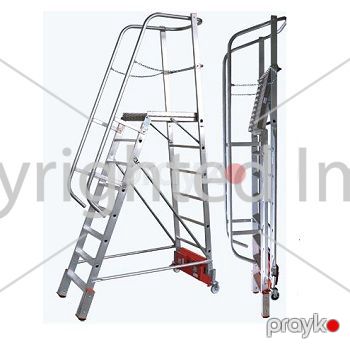 Nərdivan birtərəfli platformalı, 12 pilləli, Krause Stabilo Vario 833365 — Təmir və inşaat, Bakı (2)