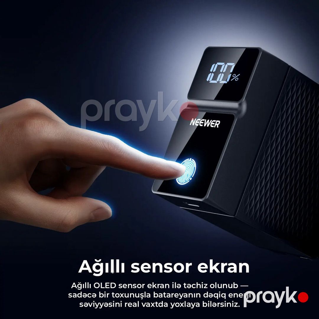 Neewer NW-F970U 10500mAh batareya (Sensor ekranlı) — Foto və video texnikası, Bakı (5)