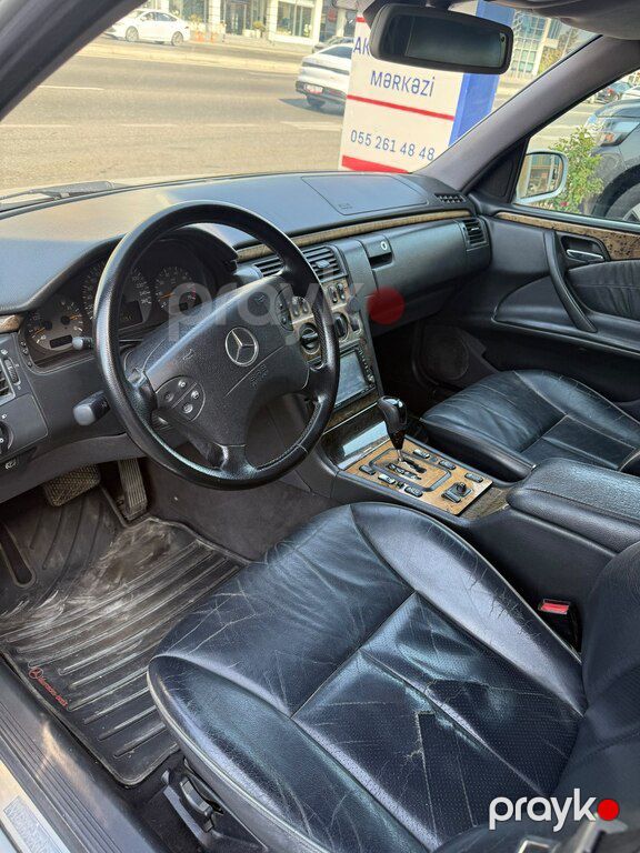 Mercedes E 280, 2.8 L, 2000 il, 357 000 km — Avtomobillər, Bakı (7)